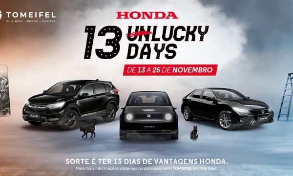 13 lucky days Honda