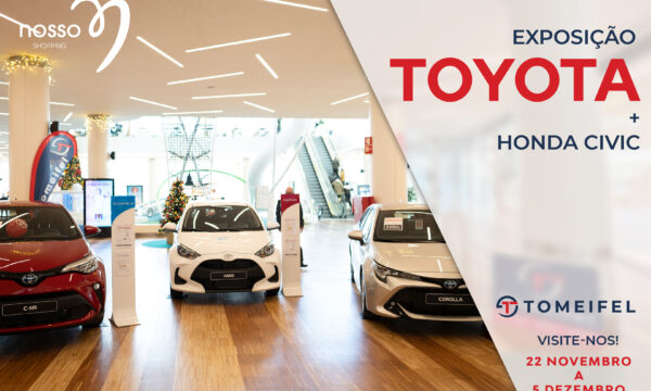 Exposição Toyota Nosso Shopping