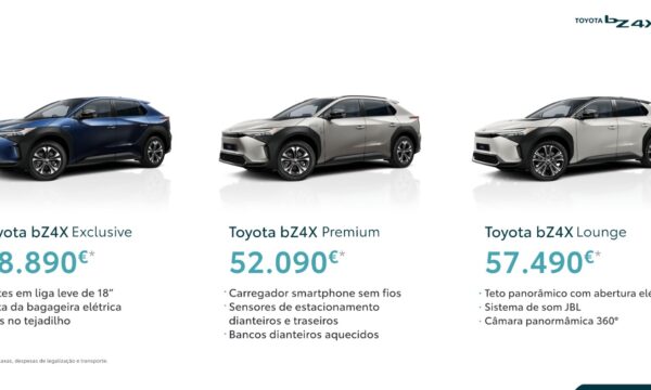 O Inovador Toyota bZ4X está a chegar!