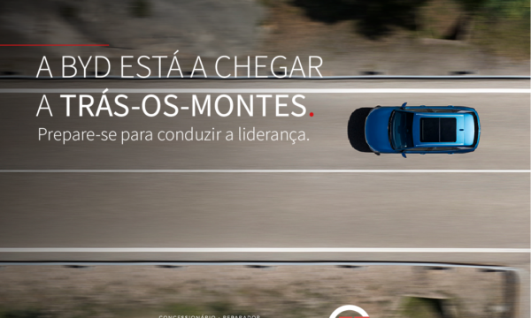 A BYD está a chegar a Trás-os-Montes. É com enorme orgulho que anunciamos que a Tomeifel é a sua representante oficial em Trás-os-Montes.