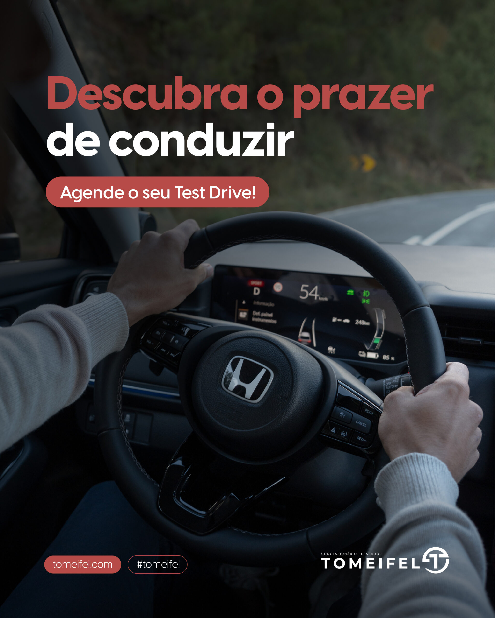 Agende o seu Test Drive e descubra o prazer de conduzir