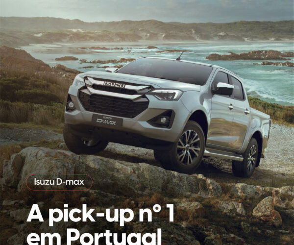 Isuzu D-Max pick-up líder Portugal
