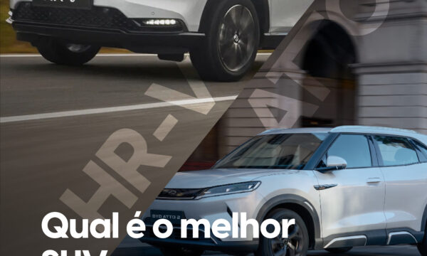Descubra qual SUV é ideal para o dia a dia: Honda HR-V ou BYD Atto 2